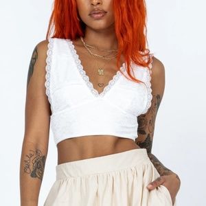 Princess Polly Alford white top